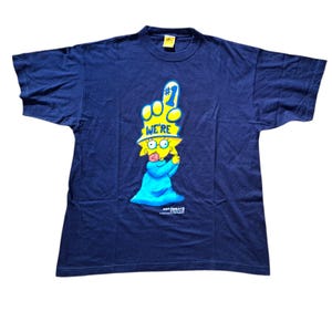 The Simpson Maggie tshirt vintage 90S cartoni animati datata 1998 taglia M
