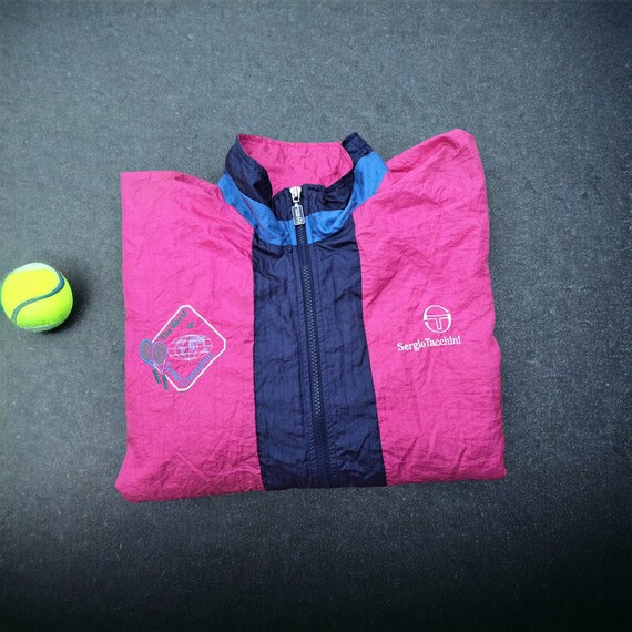 Vintage 90S Sergio Tacchini veste de tennis tracktop taille 52 XL Etsy Canada