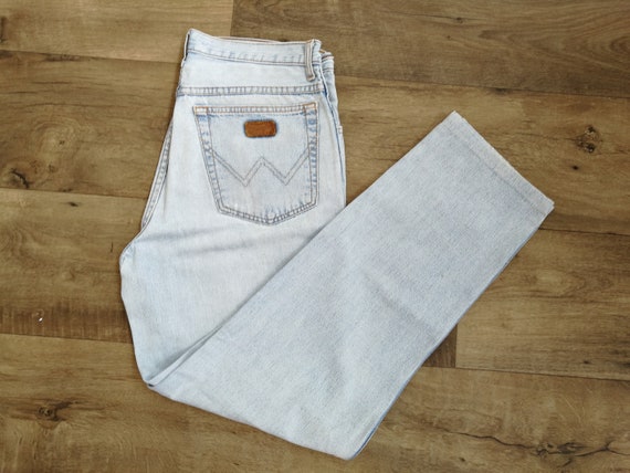 Vintage Wrangler Jeans Man Model Ohio 