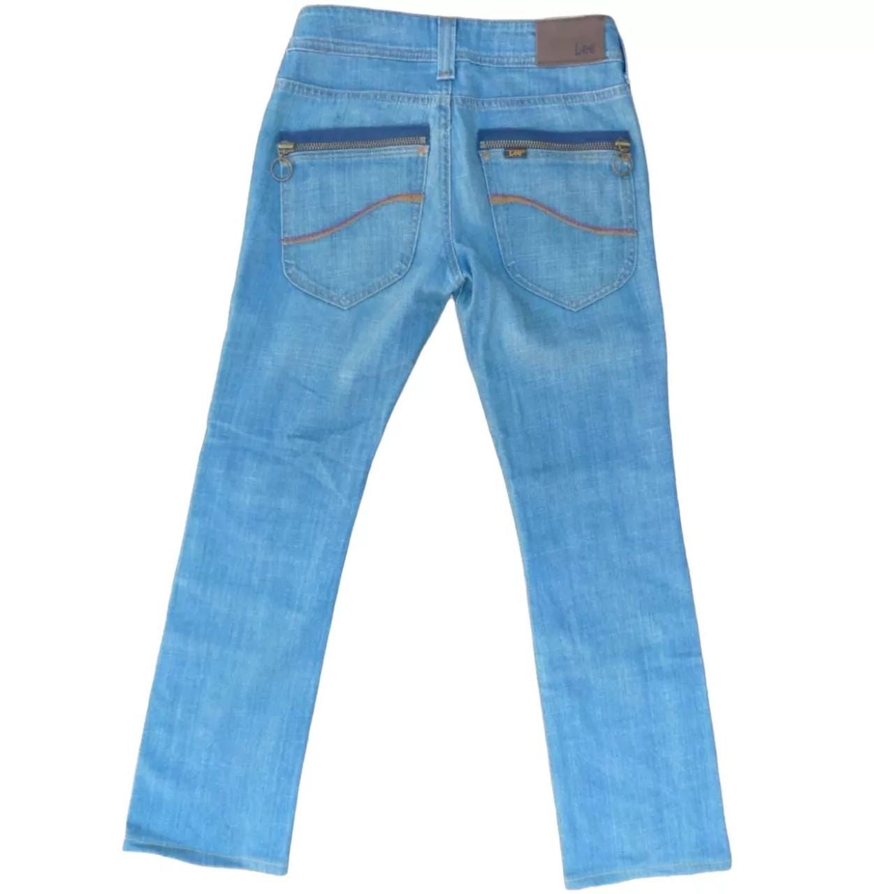 Lee Women's Jeans Model Cade Embro Pockets With Zip Size W.28 L.33