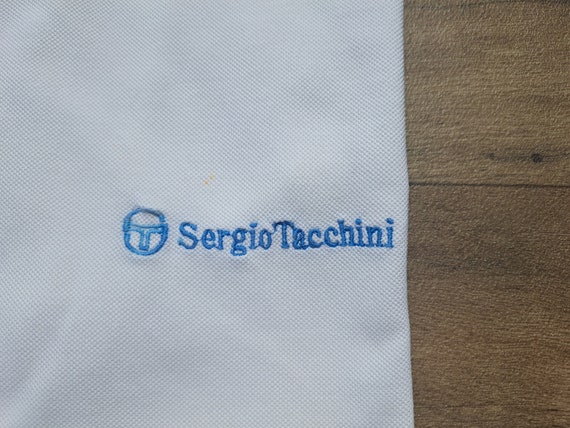Vintage 90S Sergio Tacchini Polo Tennis Italy Oly… - image 7