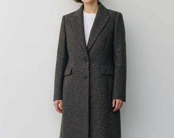 Costume National Women's Wool and Cashmere Coat Size 42