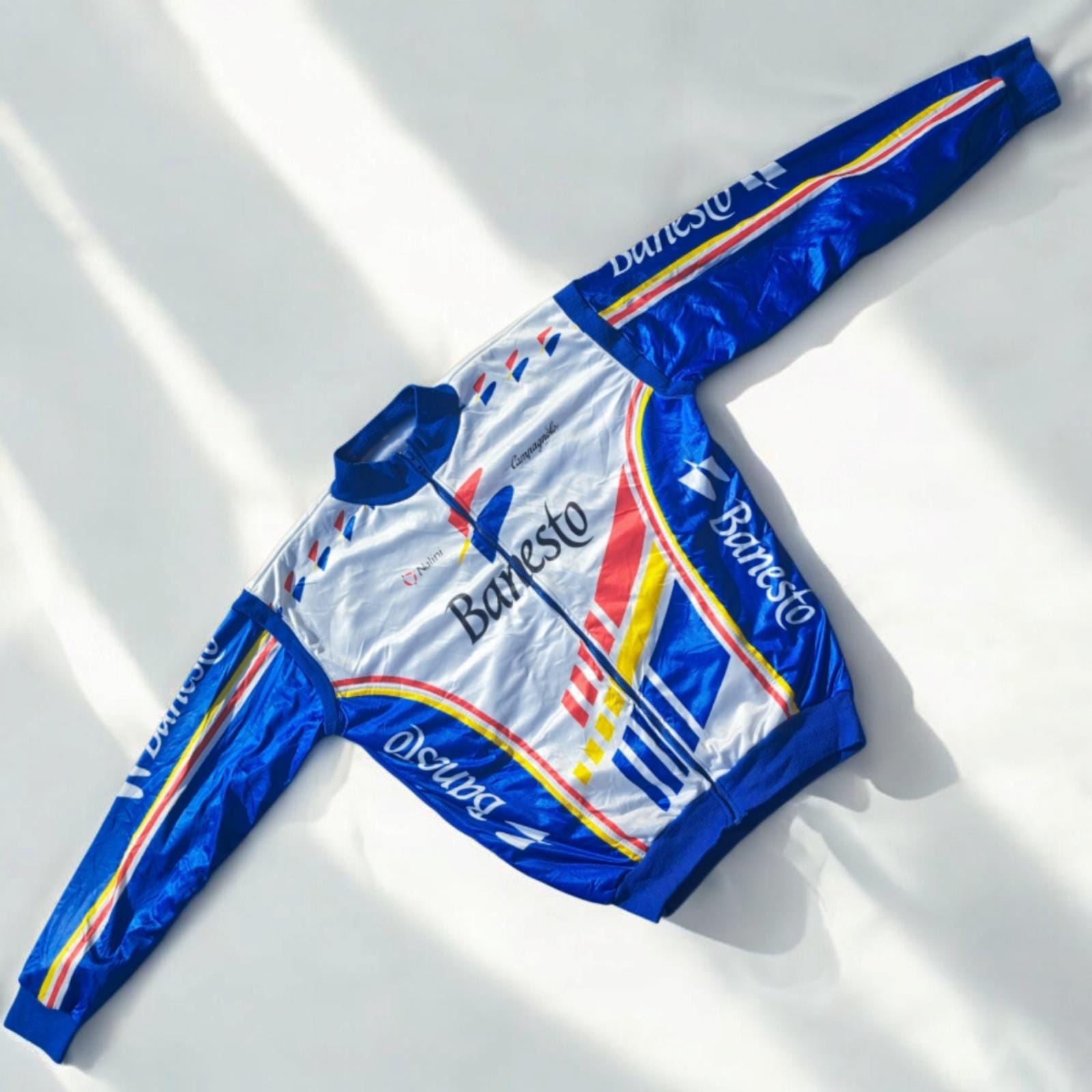 Nalini チーム Banesto ヴィンテージ サイクリング ジャケット 90S