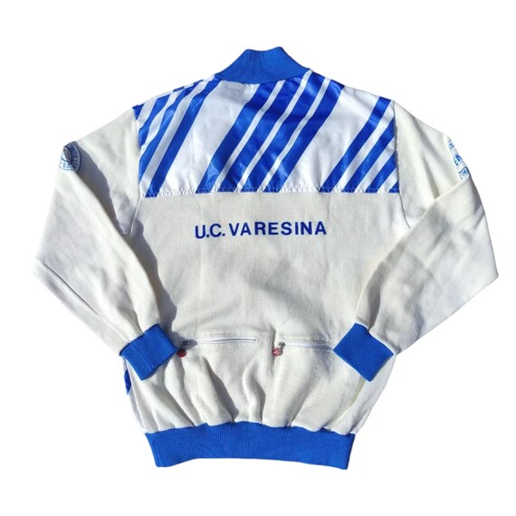 Mitsubishi Cycling Jacket Dutch Team De Hoekse Renners Sponsor Q8 Size XL - UK