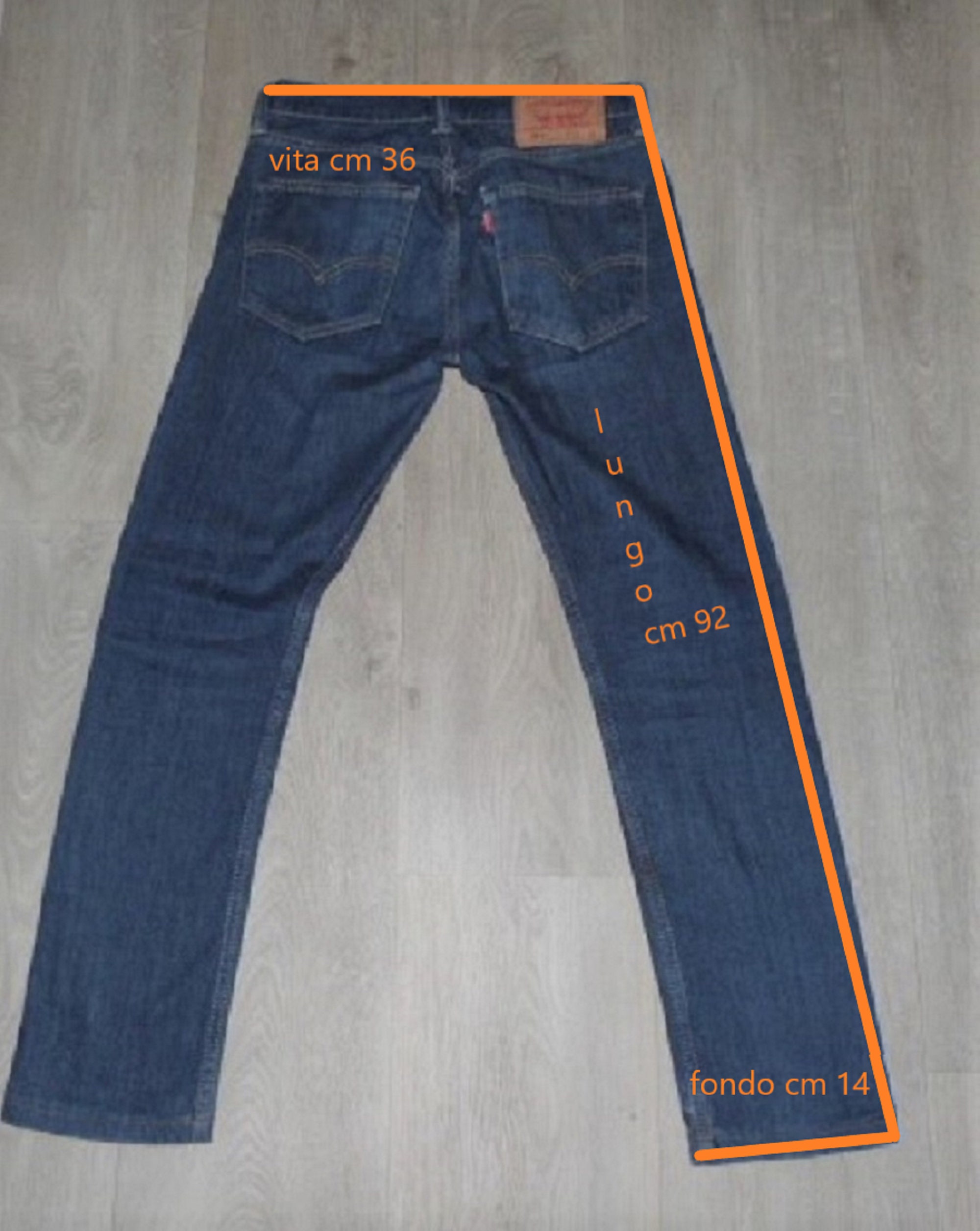 LEVIS 510 Men Jeans Denim Skinny Fit W 
