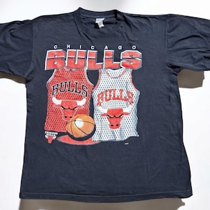 Vintage 90er Jahre True Fan Tshirt Chicago Bulls Größe XL