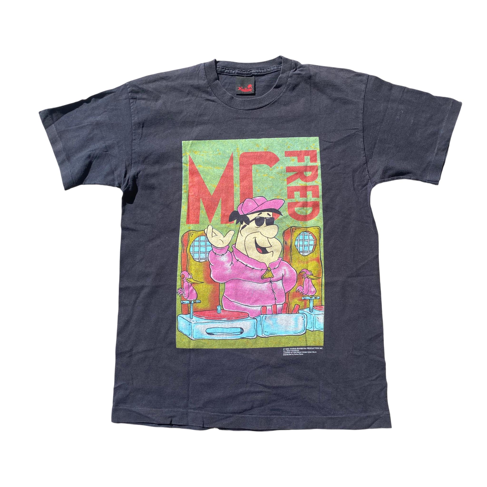 カイルア フリントストーン Tシャツ 漫画 フレディ ヴィンテージ 1995 