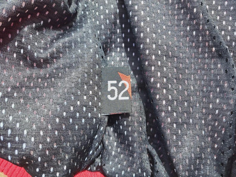 Dainese herrmotorcykeljacka, liten lapp framtill, stor lapp baktill, 100 % nylon, storlek 52-XL bild 14