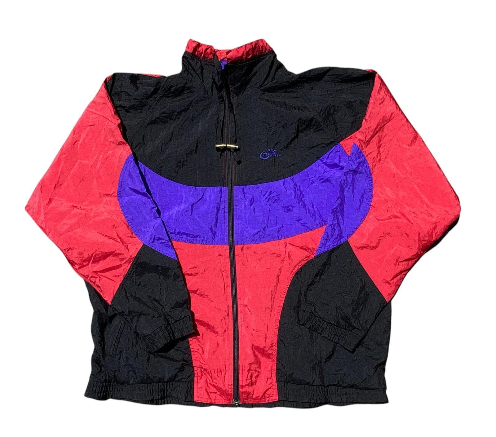 90s LL Bean warm up jacket Wmns medium 90s Sports blouson zipup 