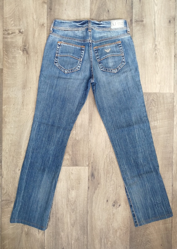 Vintage 90S Armani Jeans Women Jeans Exchanged W.27 It 41 - Etsy