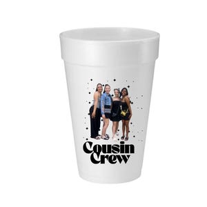 Styrofoam party cups, Custom styrofoam cups, Bachelorette styrofoam cups, Styrofoam cups birthday, Personalized cups, Styrofoam cup stickers