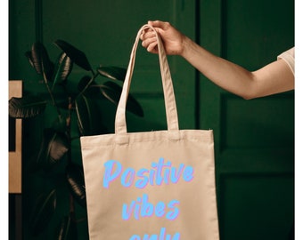 Crank up your happy vibes Tote Bag #crank it up #happy vibes #bring it on #happiness