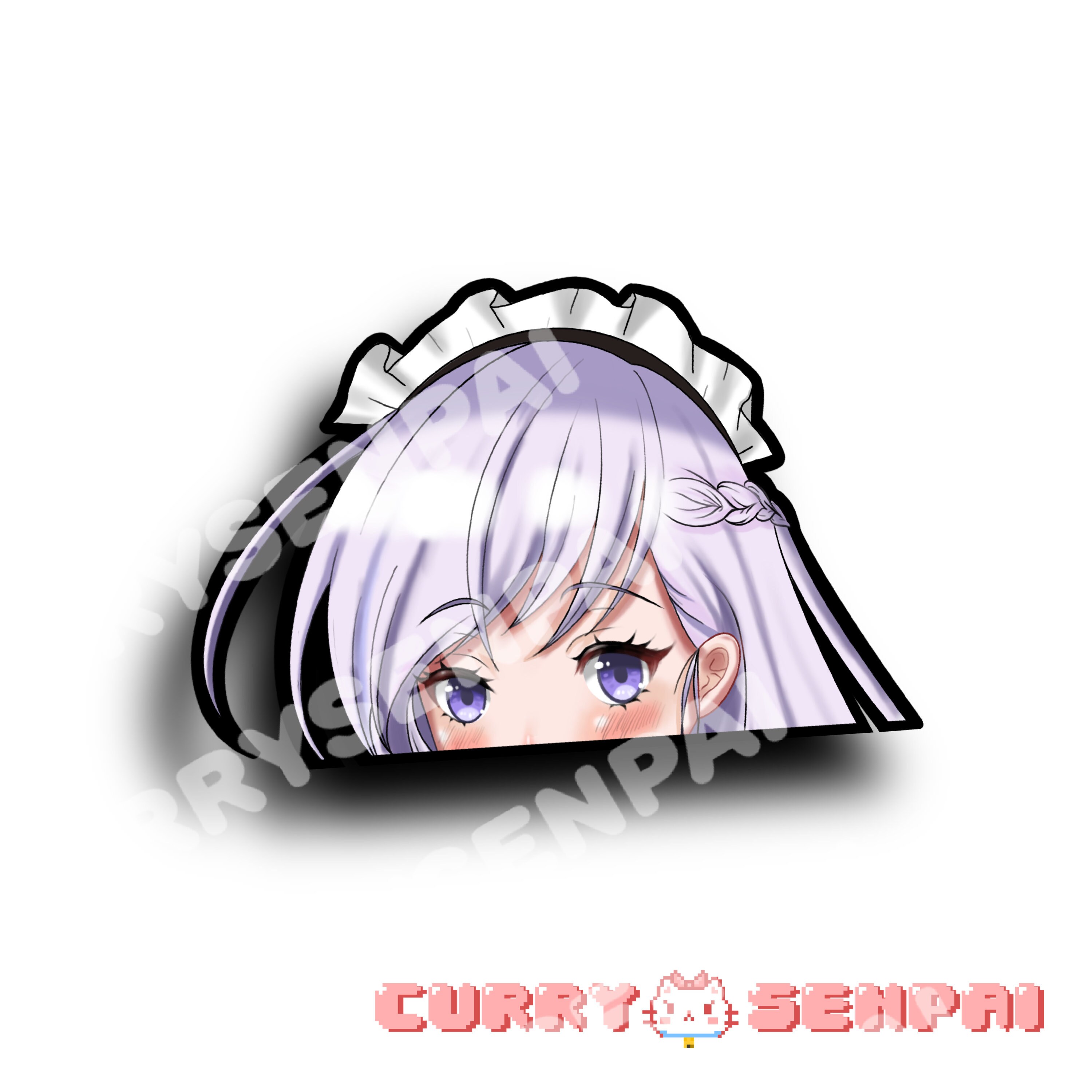 Belfast Peeking Sticker, Belfast Car Decal