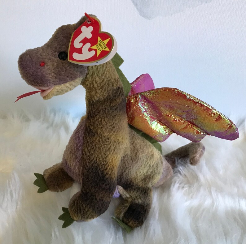 Ty Original Beanie Baby SCORCH the dragon The Most RARE | Etsy