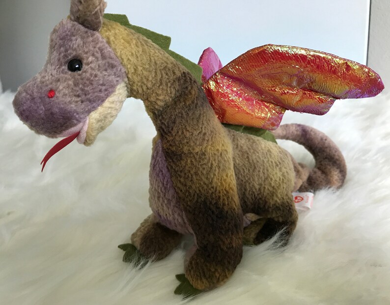 Ty Original Beanie Baby SCORCH the dragon The Most RARE | Etsy