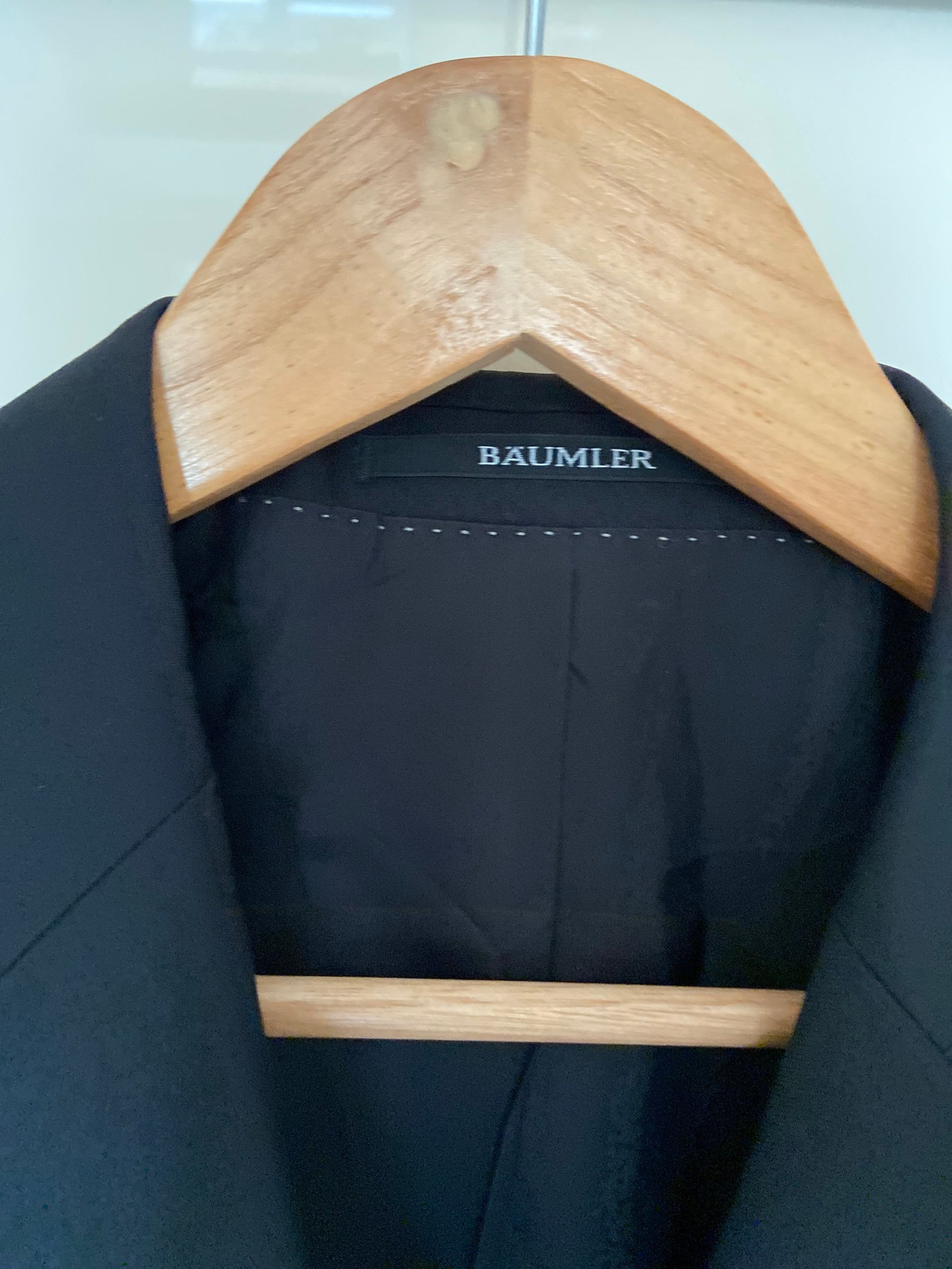 Baumler siut jacket vintage black blazer L-XL EU 48 | Etsy