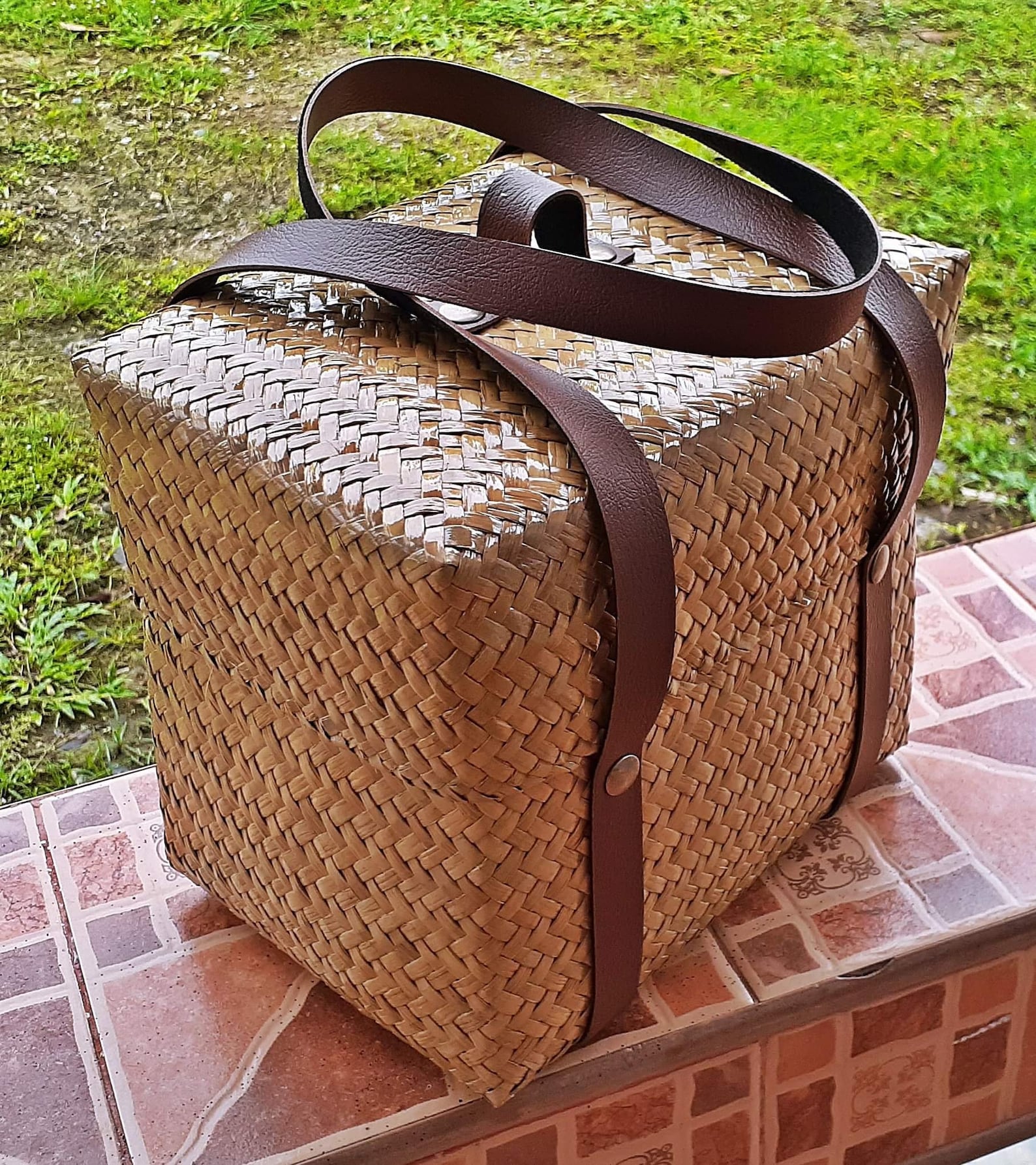 Natural bag handwoven bag Etsy