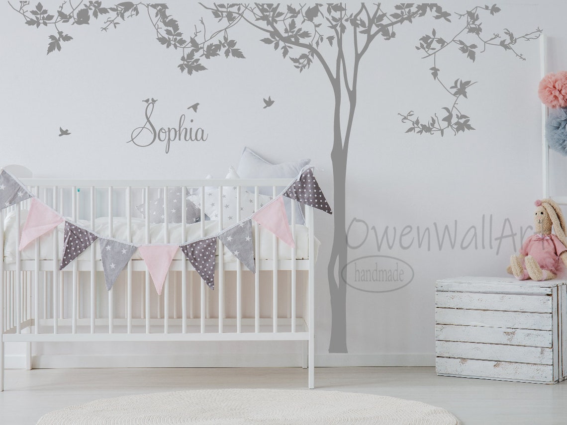 Tree Wall Decal: Vines Nursery Kids Room Decor - Etsy