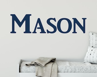 Calcomanía de pared con nombre personalizado: decoración infantil personalizada