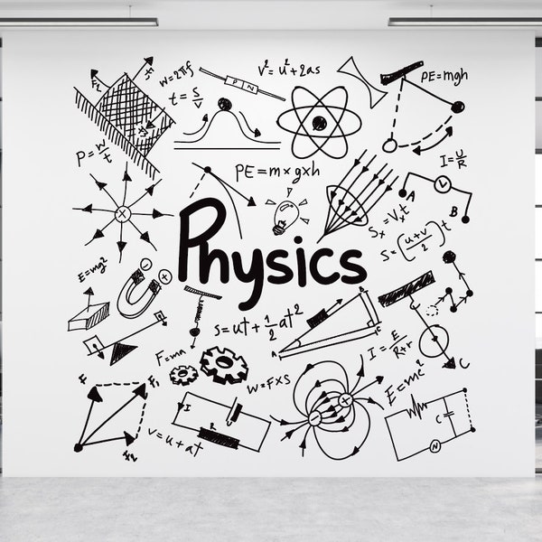 Physics Art Etsy