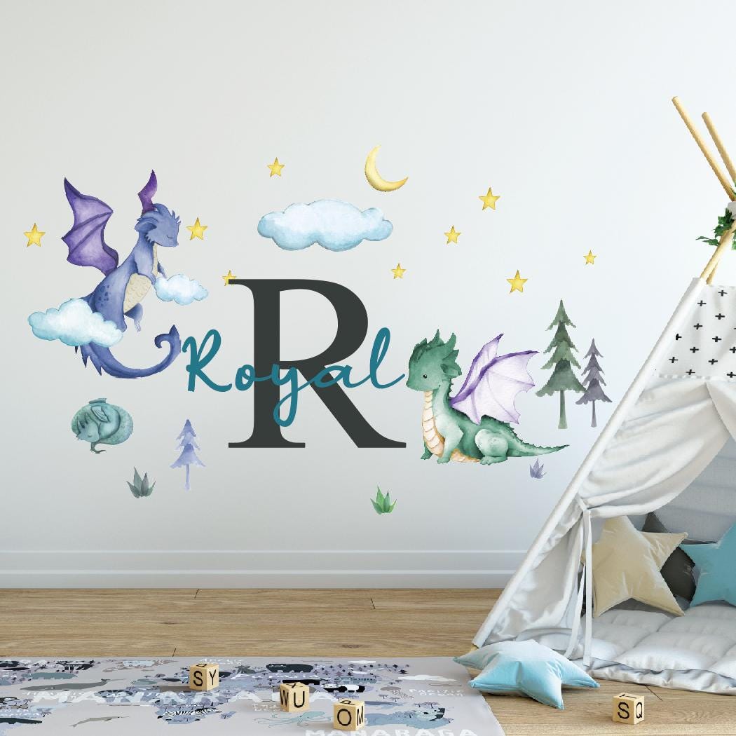 Boys Gloves 6-8 Fantasy Dragon Wall Decal - 3D Smashed Magic Effect ...