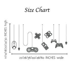Gaming Wall Decal: Vinyl Gamer Room Decor - Etsy