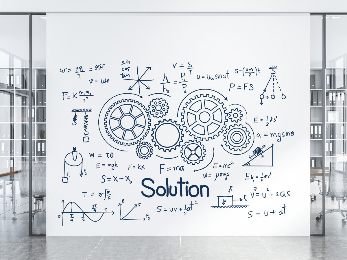 Graffiti Doodle Science Physics Wall Stickers Wall Art for Etsy