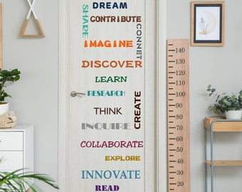 Wandaufkleber „You Are Amazing“ – Bunt, Inspirierend, 30x90 Cm, Abziehbar, Für Kinderzimmer & Mehr