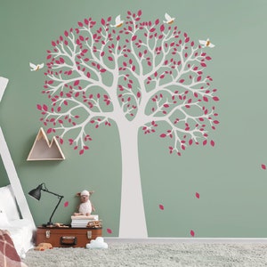Family Tree Wall Decal, Tree Wall Sticker, LargeTree Art, Tree Wall Sticker, Nursery Tree Wall  Art, Vinyl Wall Decal, Kids Room Wall Decor