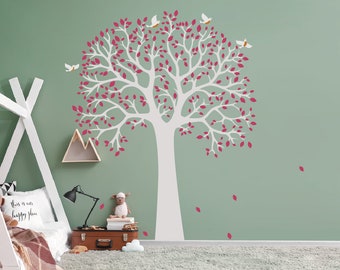 Family Tree Wall Decal, Tree Wall Sticker, LargeTree Art, Tree Wall Sticker, Nursery Tree Wall  Art, Vinyl Wall Decal, Kids Room Wall Decor