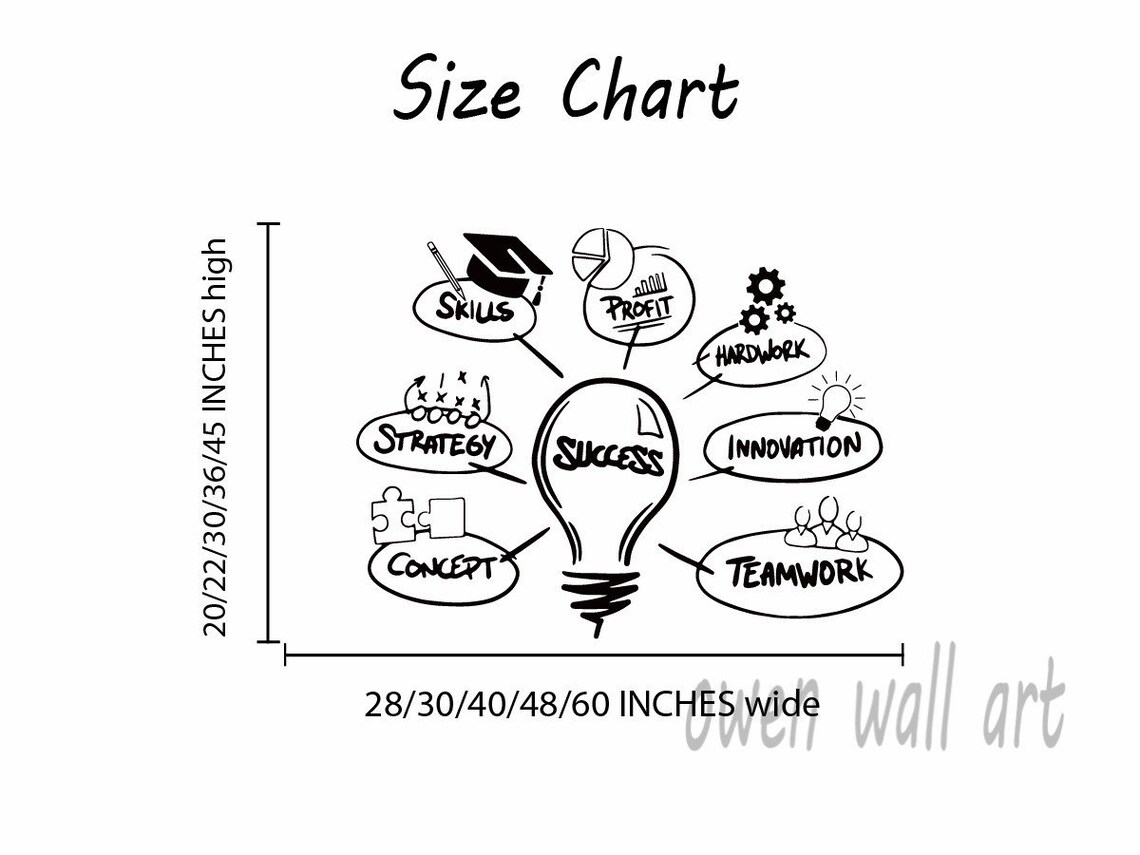 Office Wall Decal Office Wall Vinyl Stickeroffice Wall Etsy UK