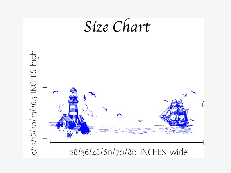 Sailing Ship Wall Decor Vinyl Decal Bedroom Wall Sticker Sail Etsy