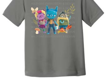 Tumble Leaf-peuter-T-shirt; jeugd-T-shirt