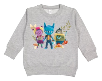 Tumble Leaf Kleinkind-Sweatshirt; Jugend Sweatshirt