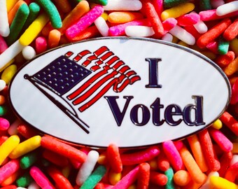 I Voted Pin Etsy