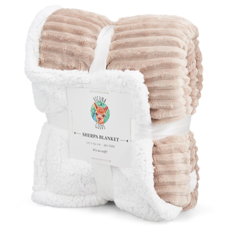 Sherpa Throw Blanket Available in 4 Beautiful Contemporary Etsy UK