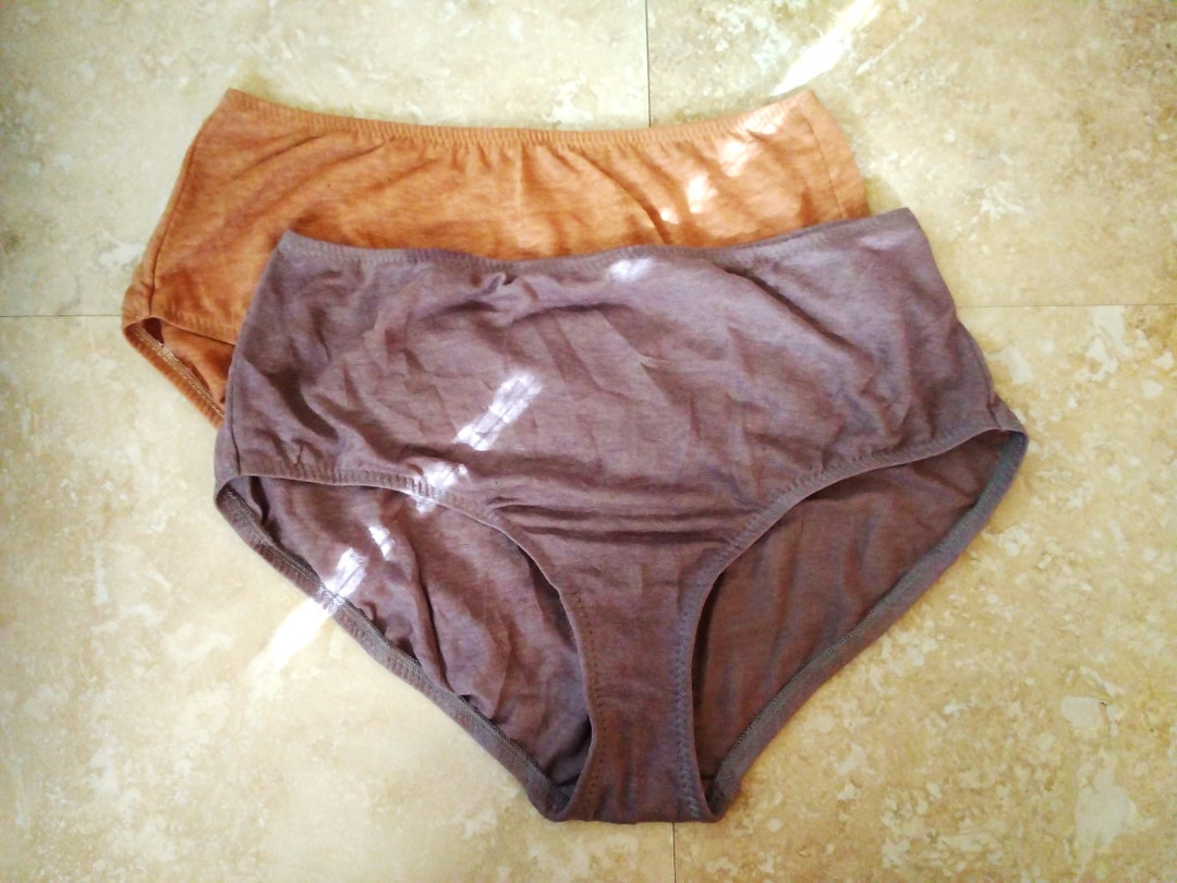 Eva R Undeies Linen Undies, Botanically Dyed, SINGLE PAIR, Natural Fiber Underwear ...