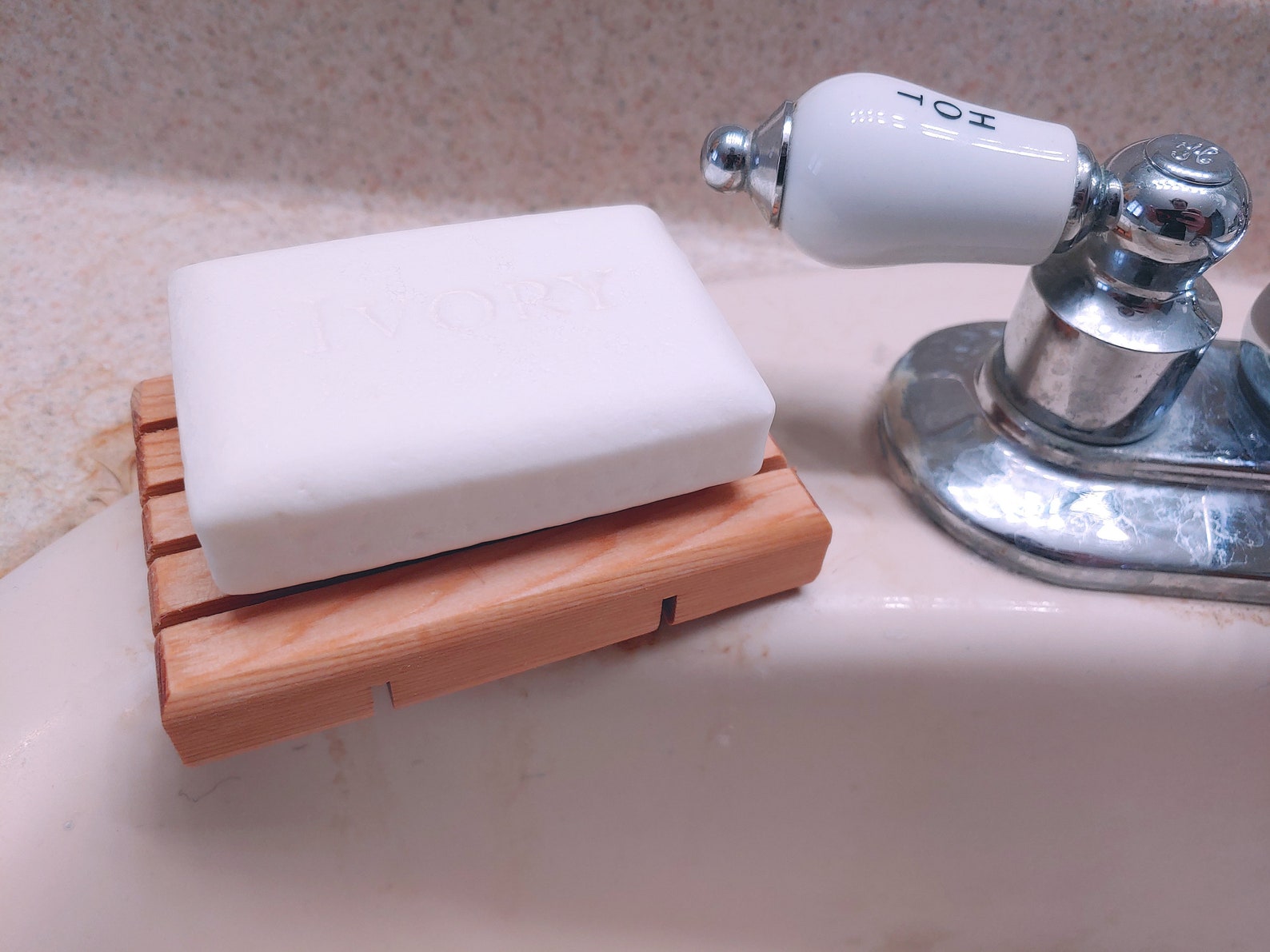 Rounded Cedar Soap Dish Soap Saver Eco Friendly Maine Etsy
