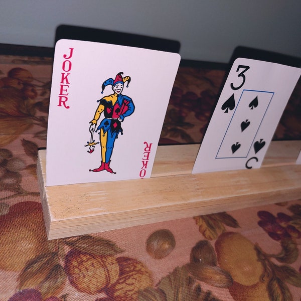 Playing Card Holder Etsy