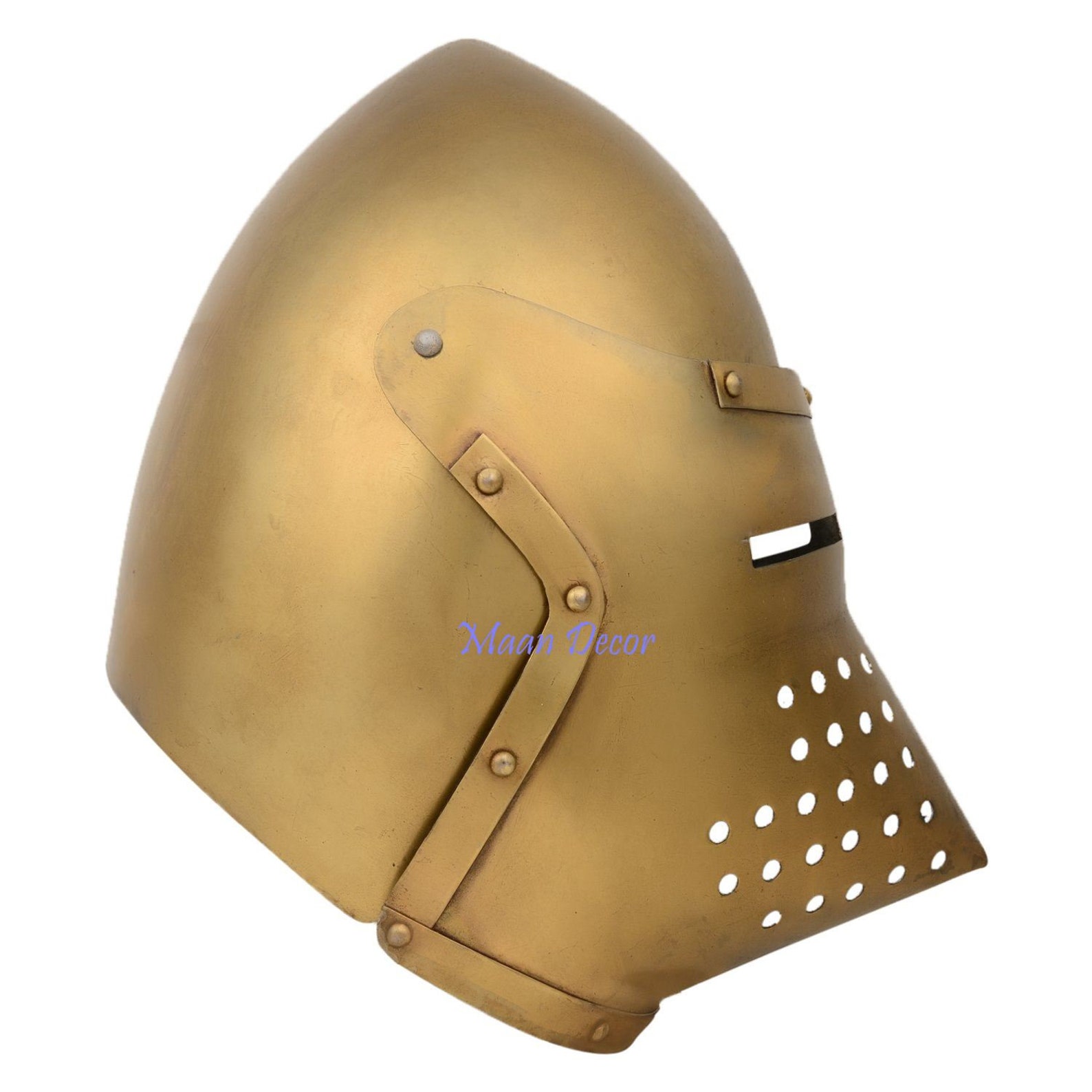 Medieval Hounskull Helmet with inner liner leather Etsy