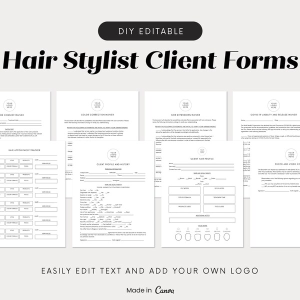 Salon Forms Etsy