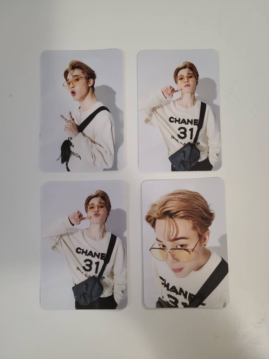 Jimin BTS Photocards (Unofficial) set of 4