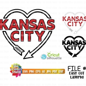 Download Art Collectibles Clip Art Kansas City Svg Dxf Eps Png Jpg Word In Heart Shape Shirt Design Wall Decor Logo Design Kansas City Word Art