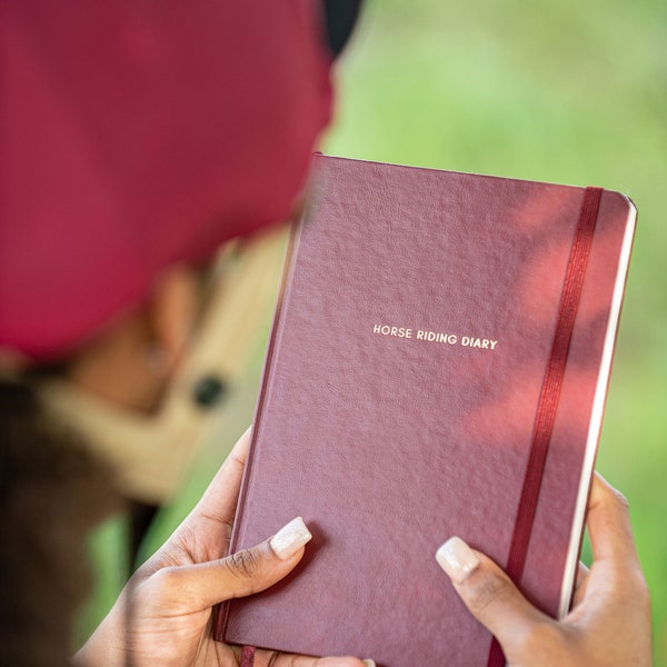 NOUVEAU Journal de leçons d'équitation