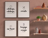 Cuban Wall Decor, Cuban Kitchen Decor, Cuban Quotes, Cuban Art, DIGITAL DOWNLOAD