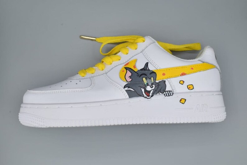 nike air force 1 custom tom and jerry