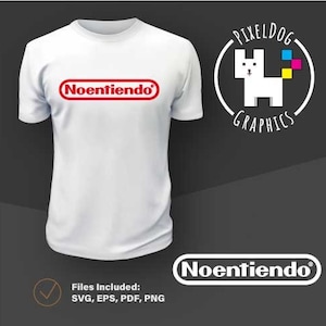 Noentiendo | EPS SVG PDF | Print & Cut File