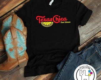 Texas Chica Con Limon Set | EPS SVG PDF | Print & Cut File