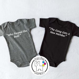 The Gang Gets A New Member - Who Pooped the Bed | EPS SVG PDF | Print & Cut File