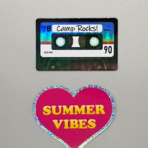 Summer Camp Water Bottle Stickers - Original artwork by RLM Design - assorted designs image 2